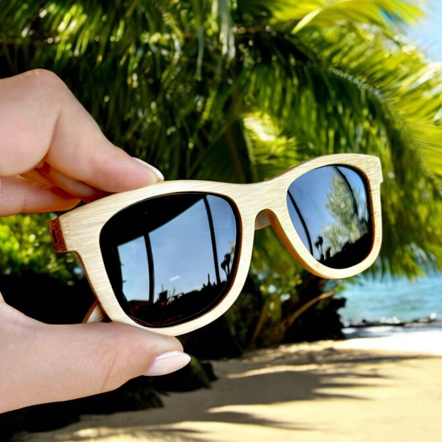 Polarized Bamboo Sunglasses