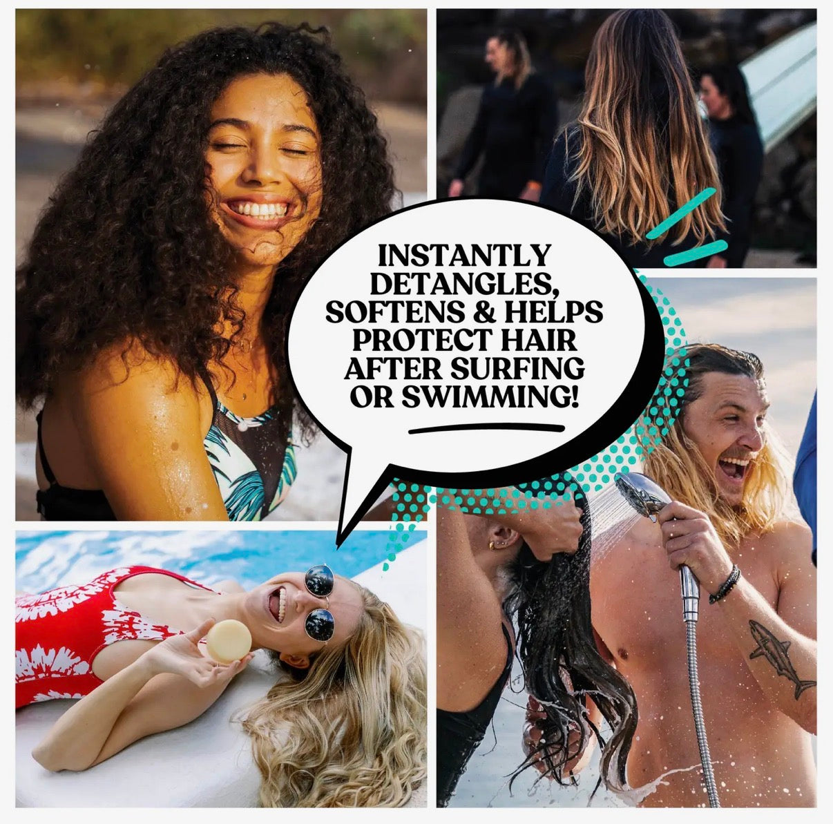 Dip Sun Shield: Conditioner Bar & After Swim Detangler (Copy)