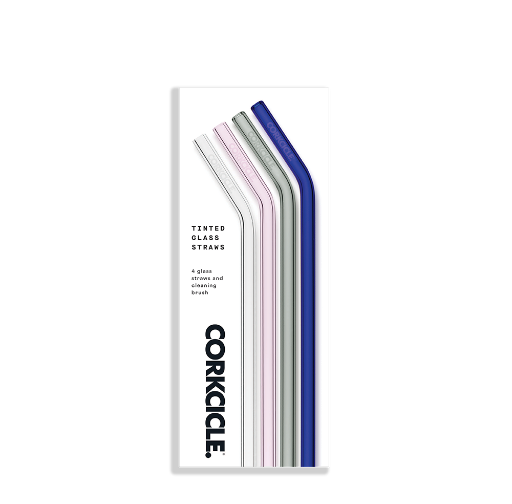 Straw Set - Glass - Multicolor