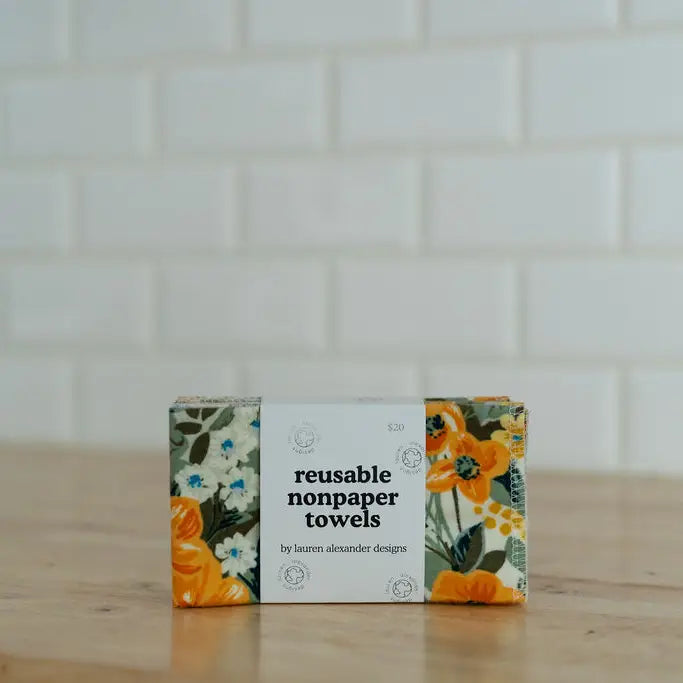 Reusable Paper Towels - Golden Days