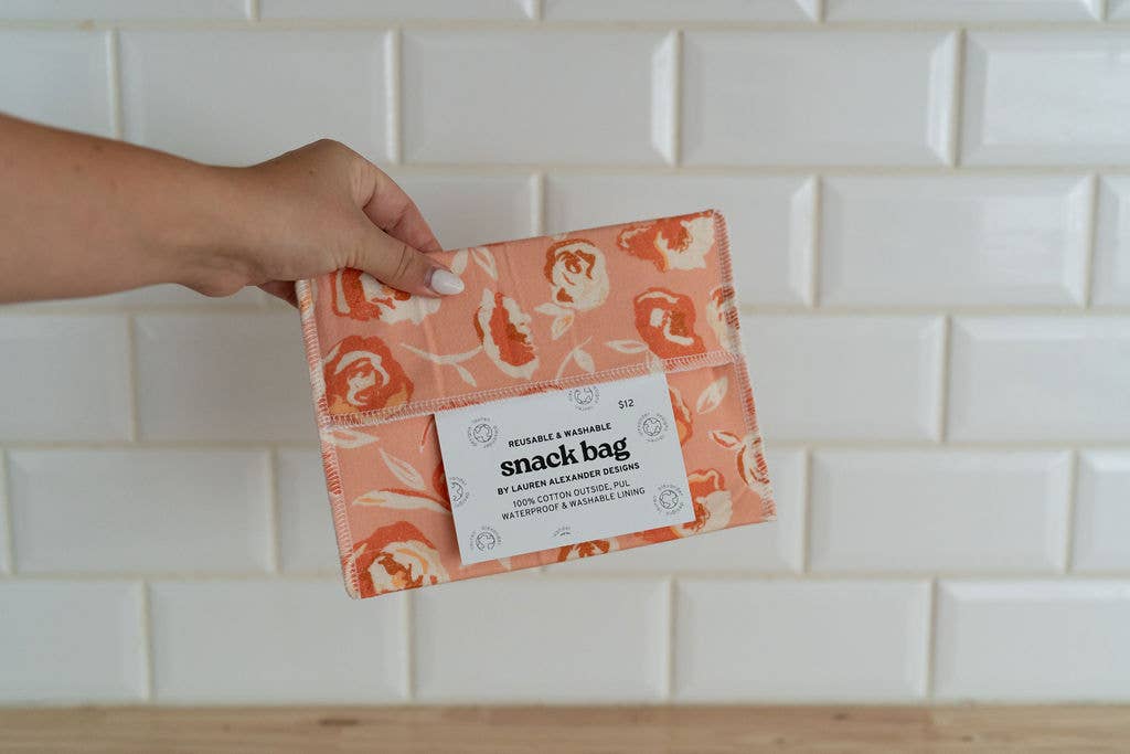 Snack/ Sandwich Reusable Bag