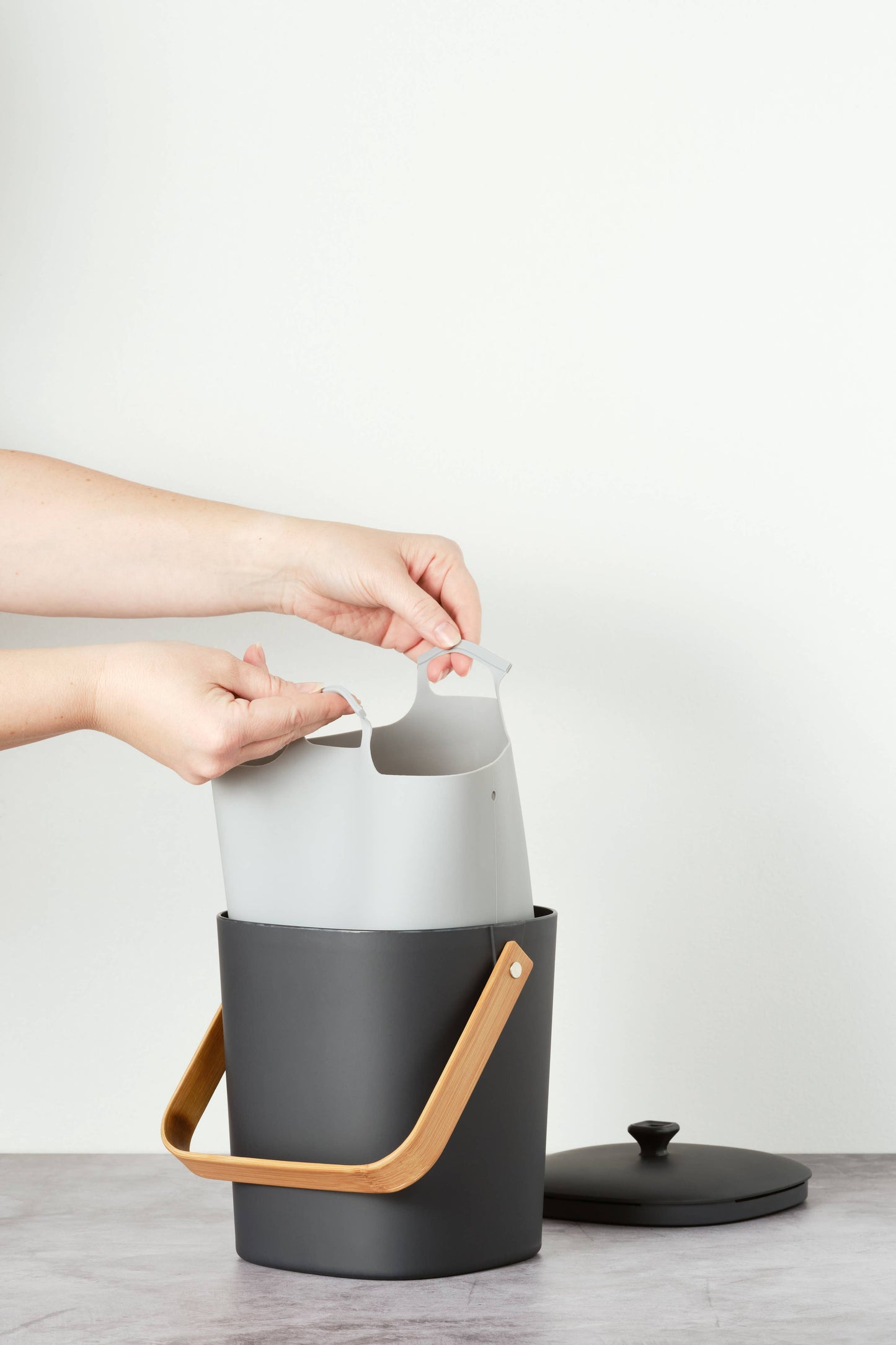 Compost Bin Liner - Silicone, Dishwasher Safe