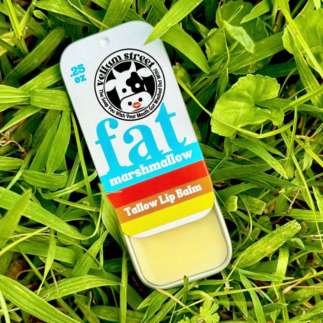 Tallow Lip Balm: Fat Marshmallow