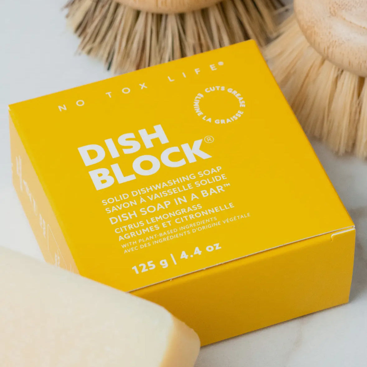 Dish Block® Solid Dish Soap Bar - Citrus Lemongrass