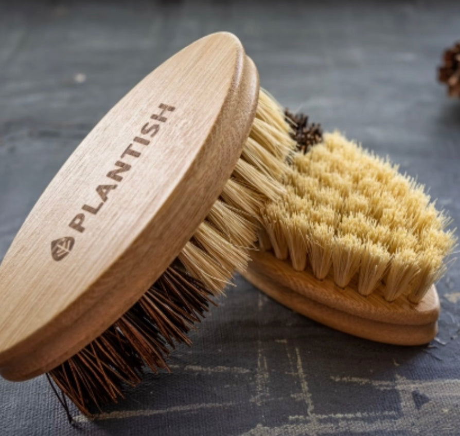 Sisal & Palm Vegetable Brush