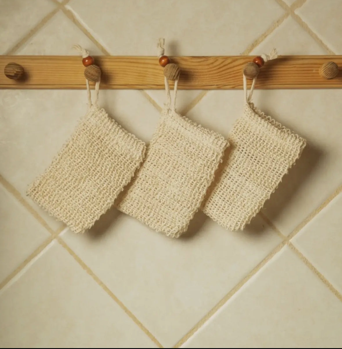 Compostable Sisal Soap Bag