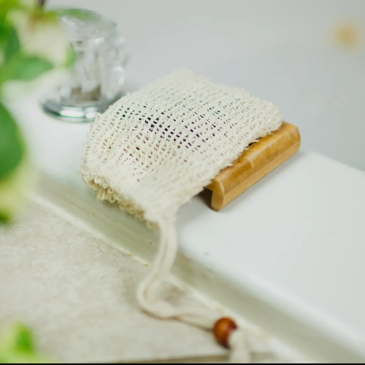 Compostable Sisal Soap Bag