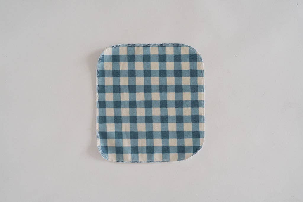 Reusable Paper Towels - Blue Gingham