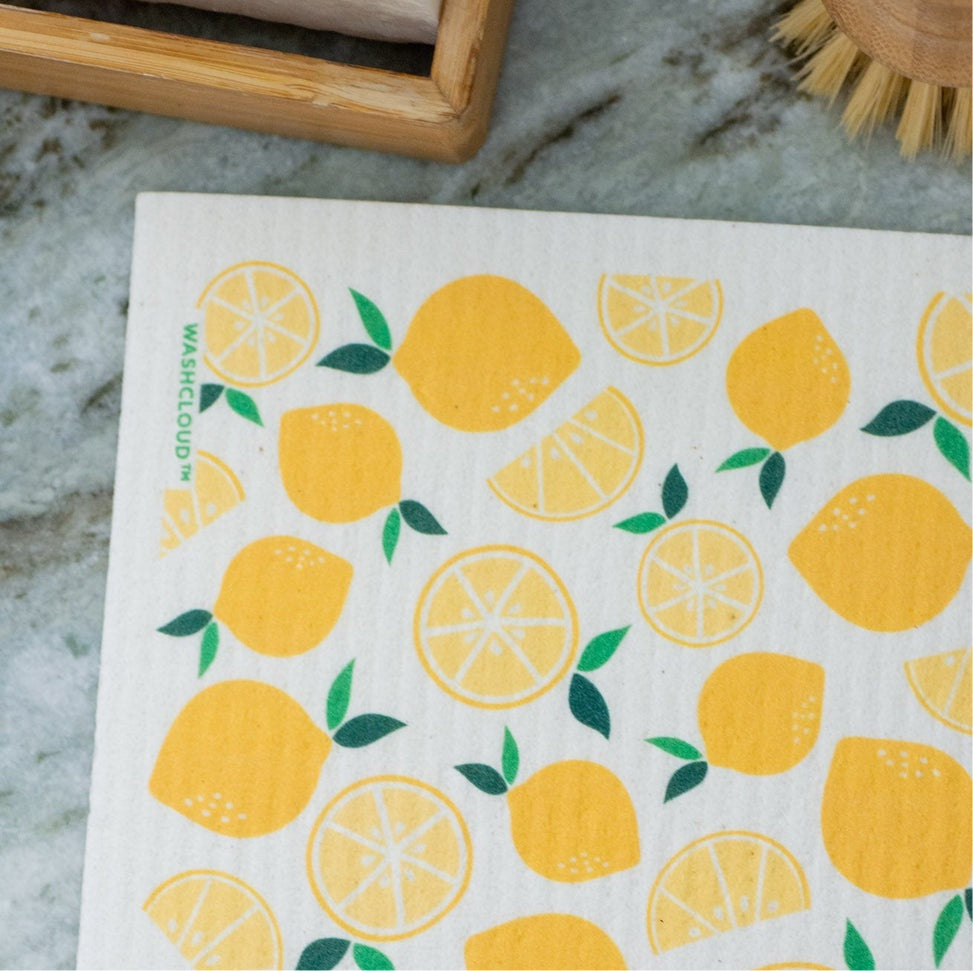 Lemon Swedish Sponge Cloth