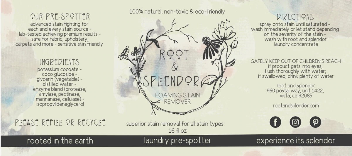Laundry Pre-Spotter Stain Remover