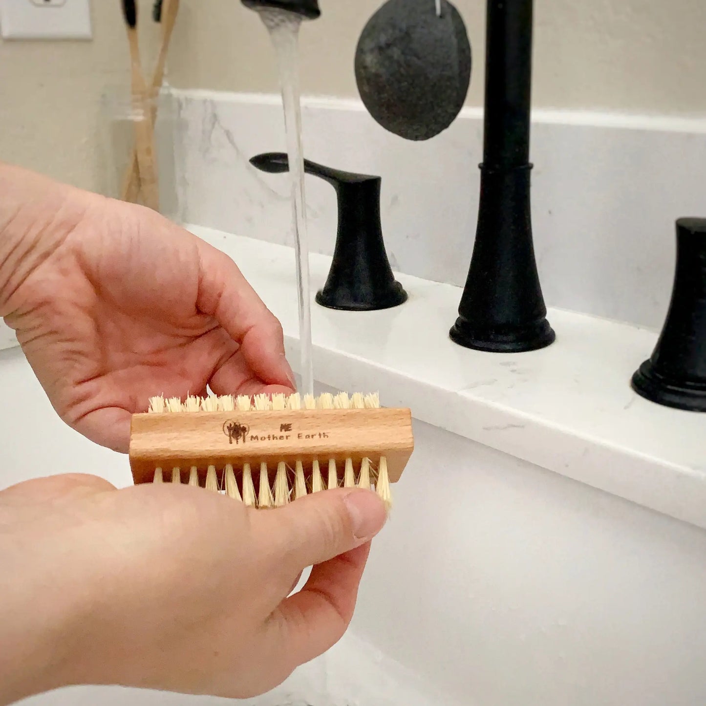 Vegan Wood Nail Brush