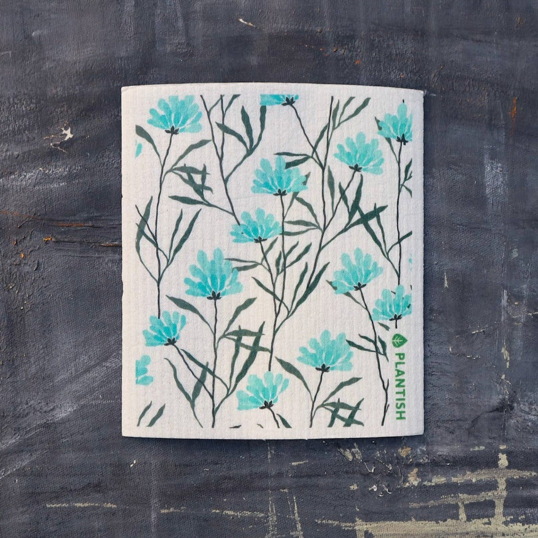 Swedish Dish Cloth: leaves