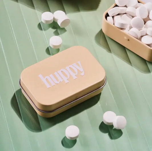 Huppy Toothpaste Travel Tin