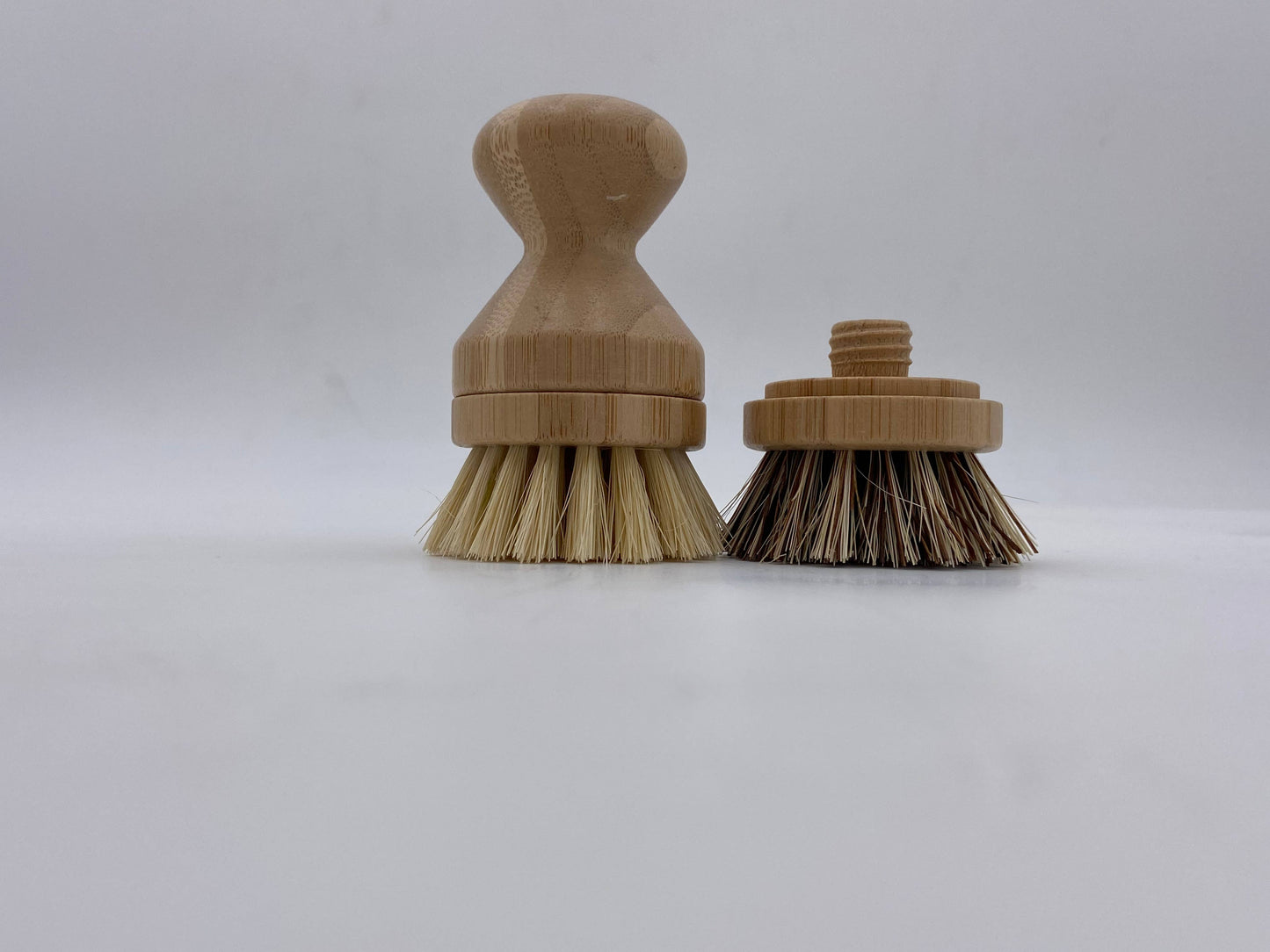 Bamboo Soft Bristle Scrubber with Replaceable Head
