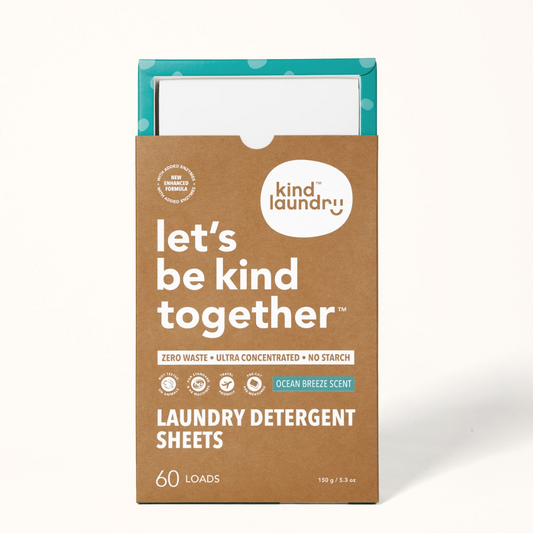 Zero Waste Laundry Detergent Sheets (Ocean Breeze)