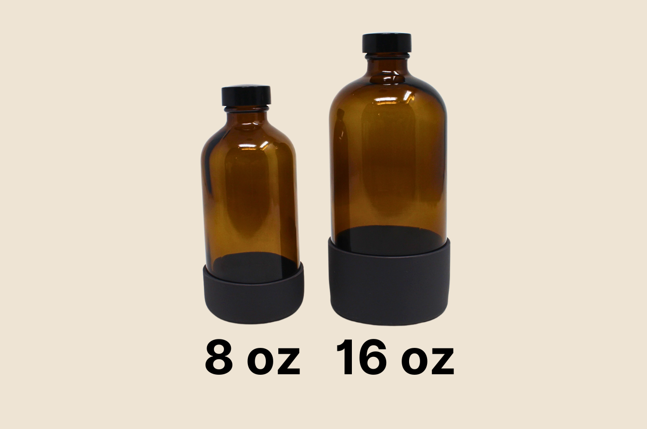 Silicone Bottle Boot – Non-Slip Base for 16oz Glass Bottles 
