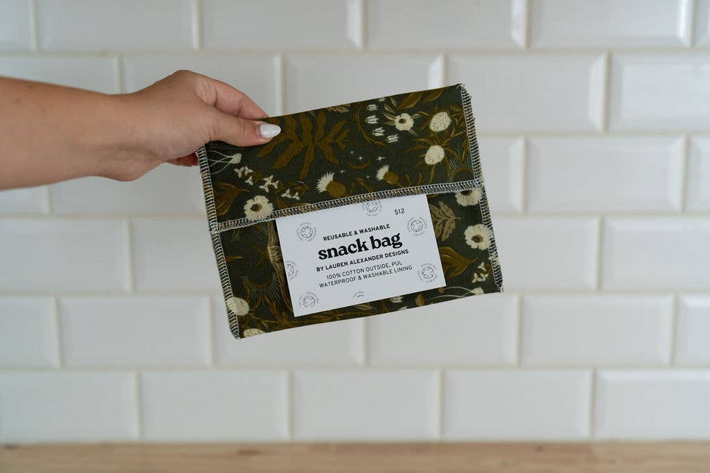 Snack/ Sandwich Reusable Bag