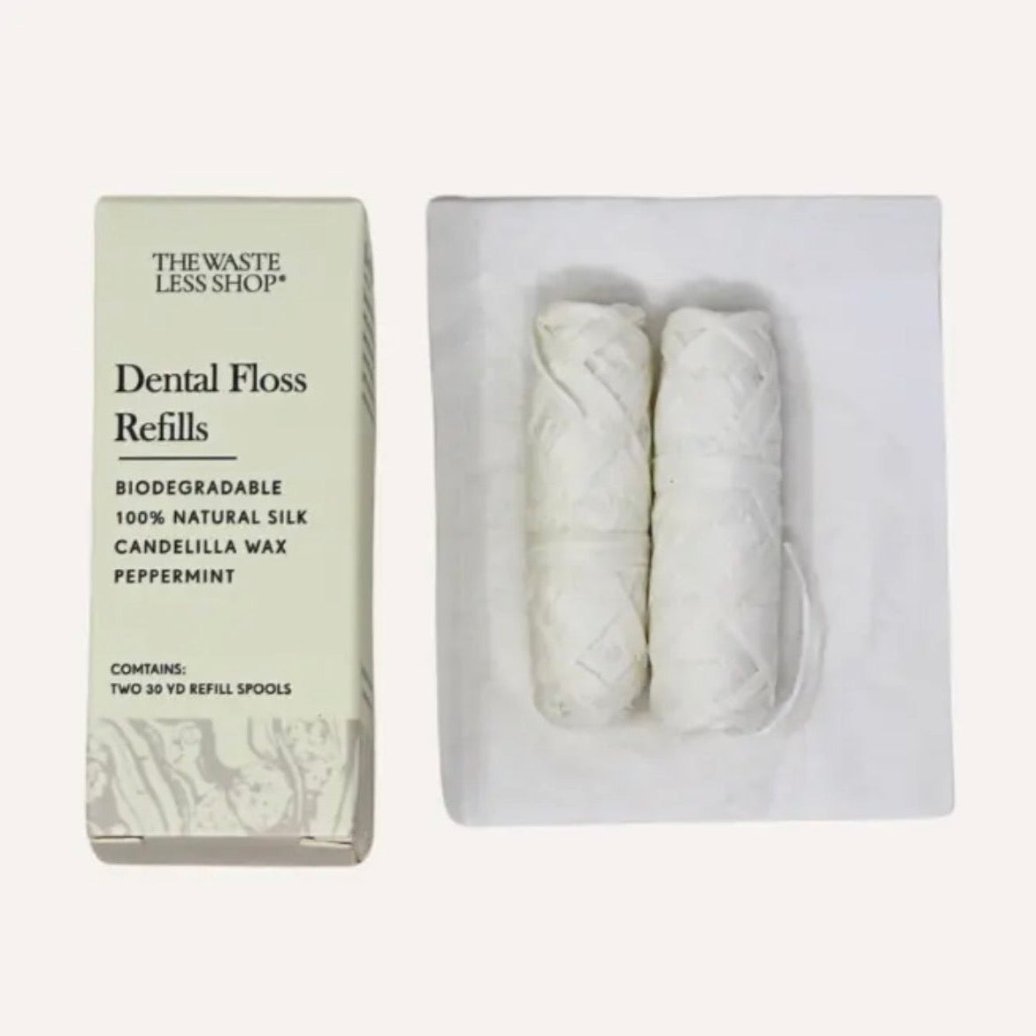 Silk Dental Floss Refills – 2-Pack Biodegradable