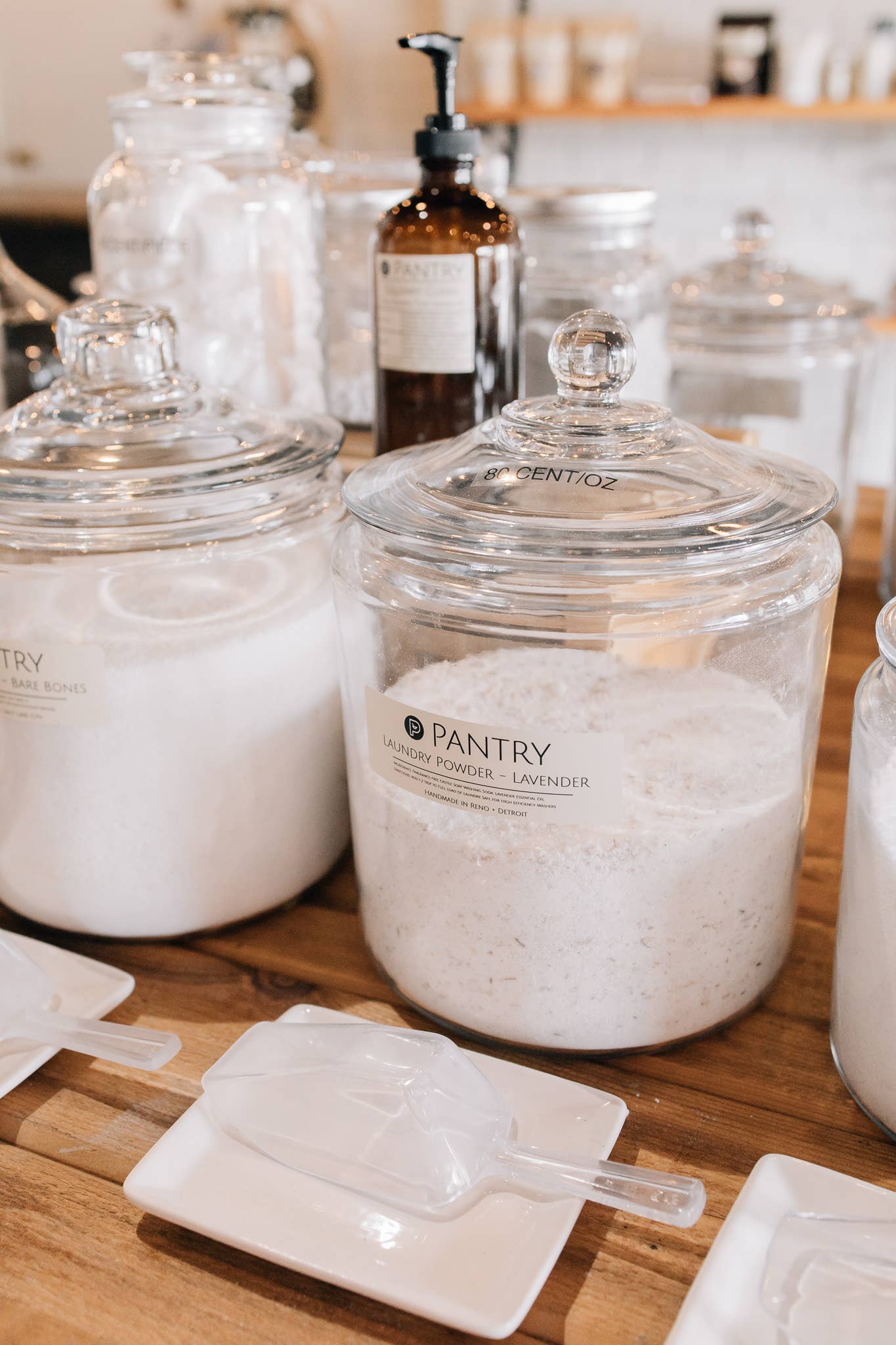 1/2 Gallon + Gallon Glass Jar- Empty, Bulk Refill