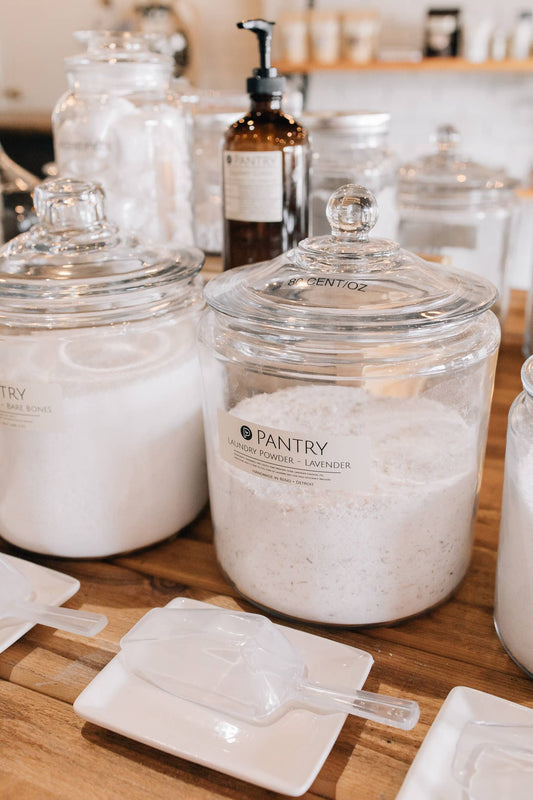 1/2 Gallon + Gallon Glass Jar- Empty, Bulk Refill