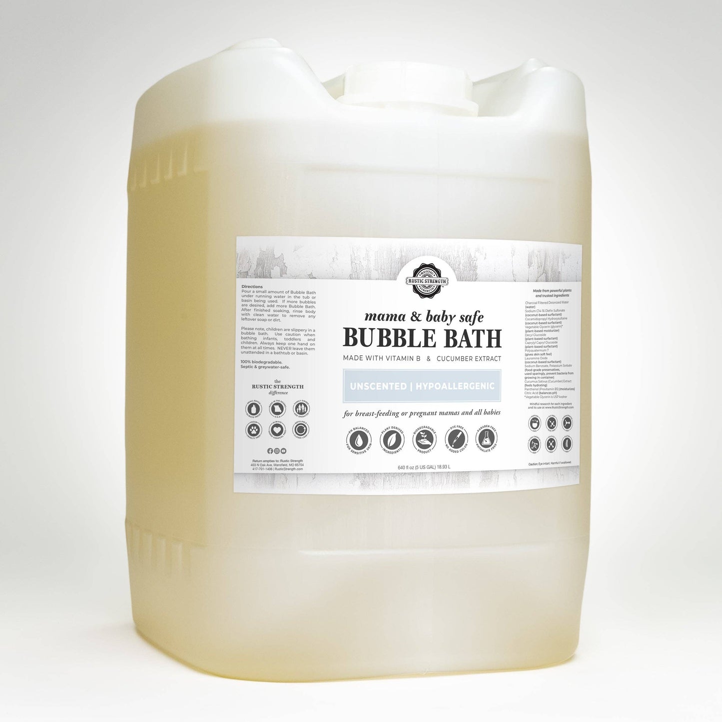 Sulfate-Free Bubble Bath for Sensitive Skin