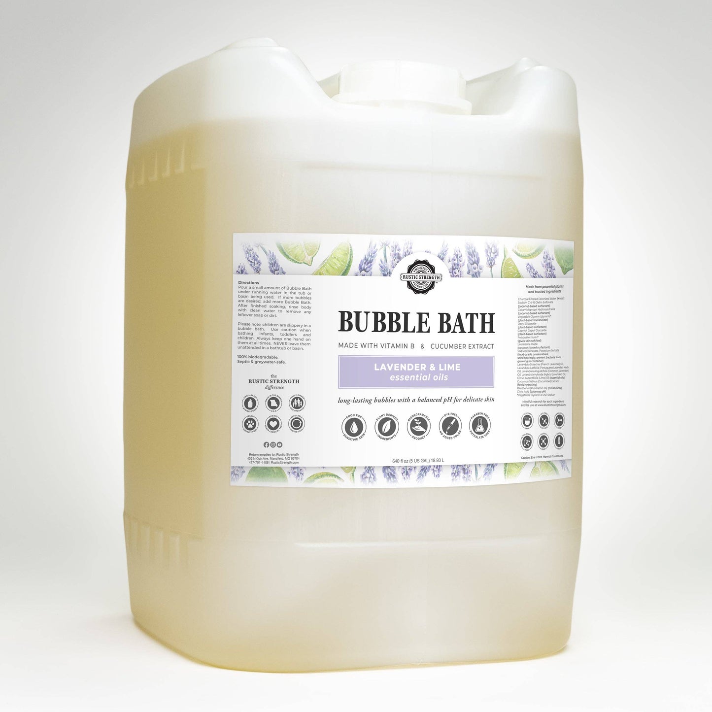 Sulfate-Free Bubble Bath for Sensitive Skin
