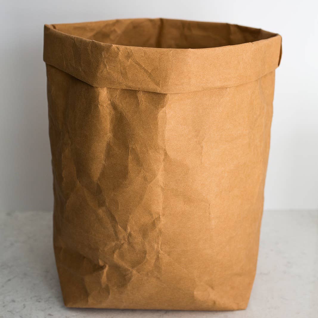 Washable Paper Bag XL – Large, Reusable Eco Storage Bin