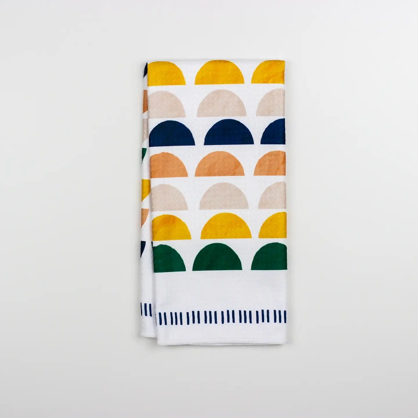 Geo Boho Crescent Dish Towel