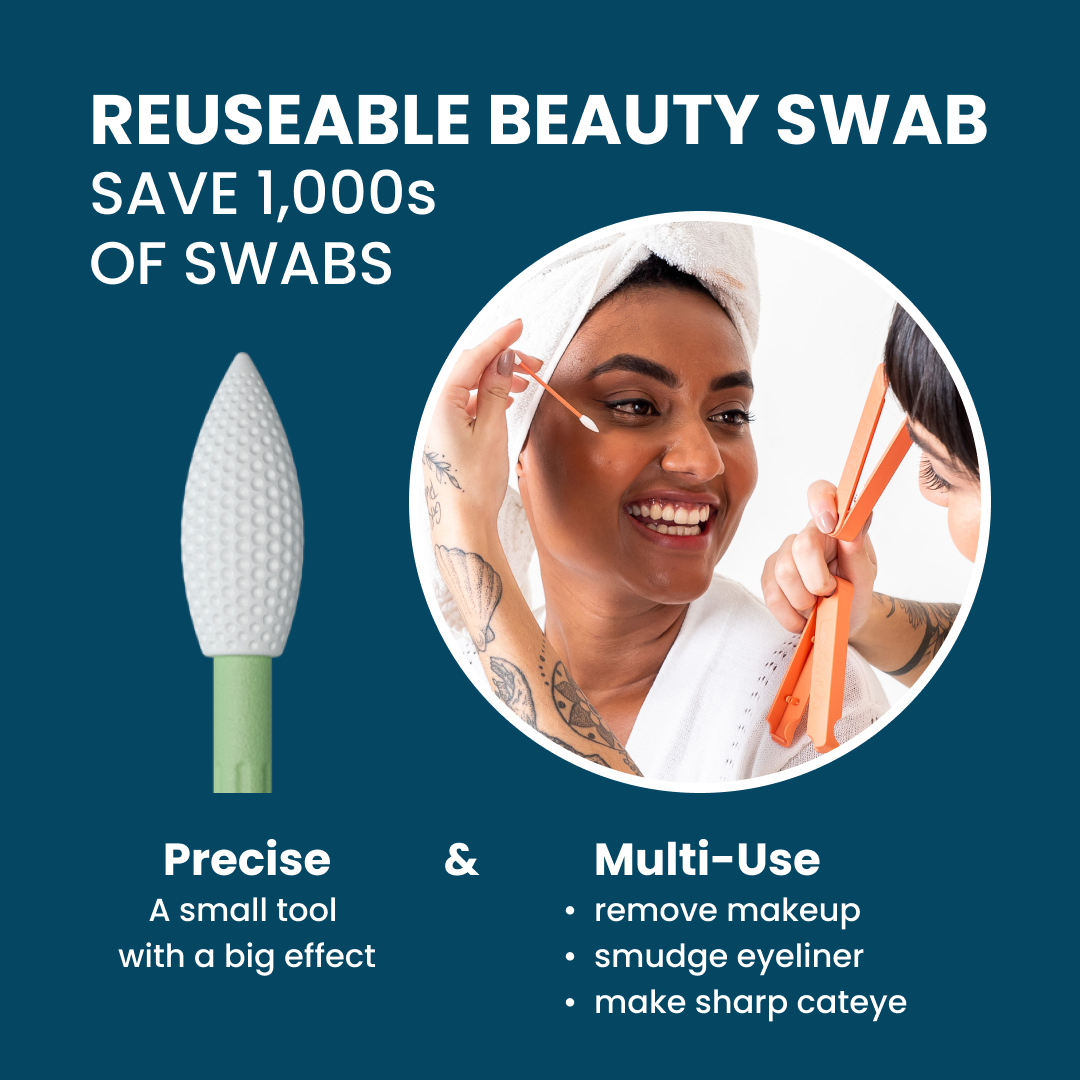 Last Swab: Beauty Reusable Cotton Swabs for Makeup