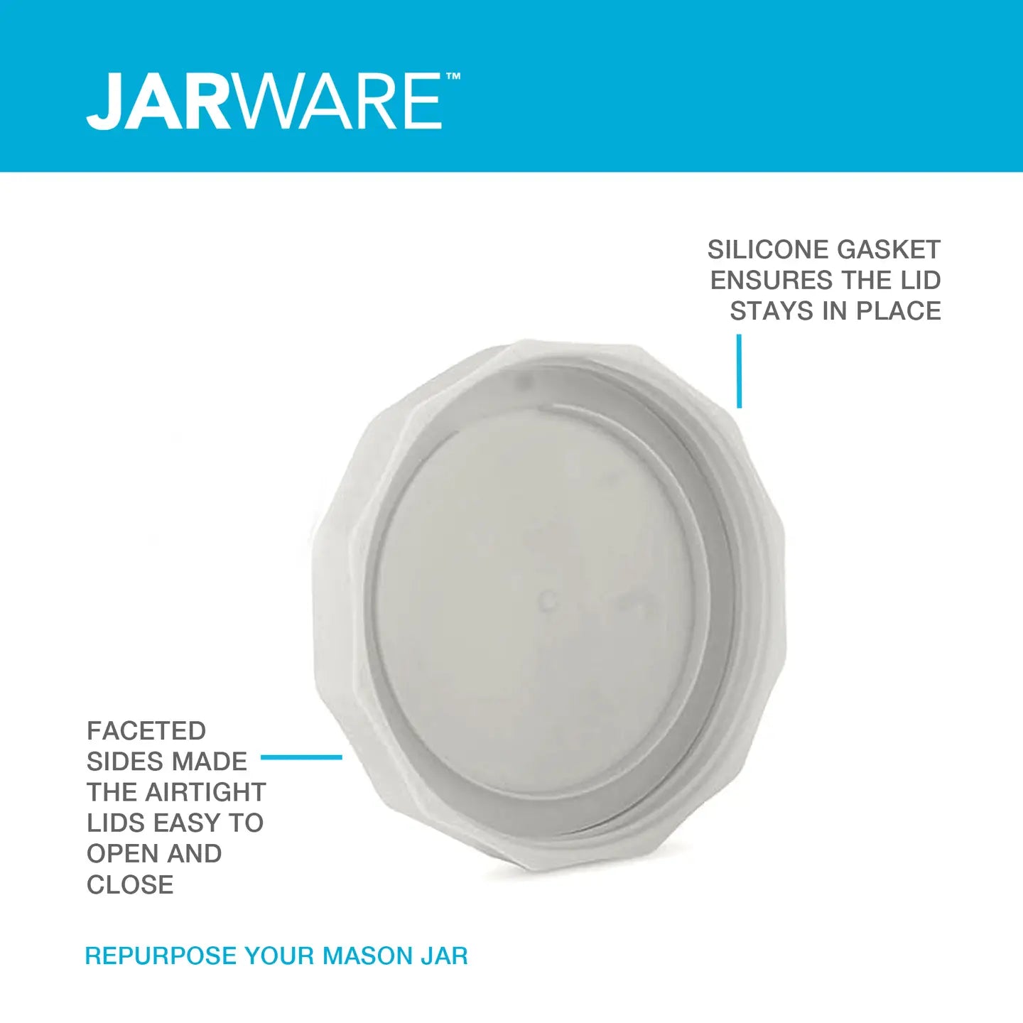 Wide Mouth Mason Jar Lid