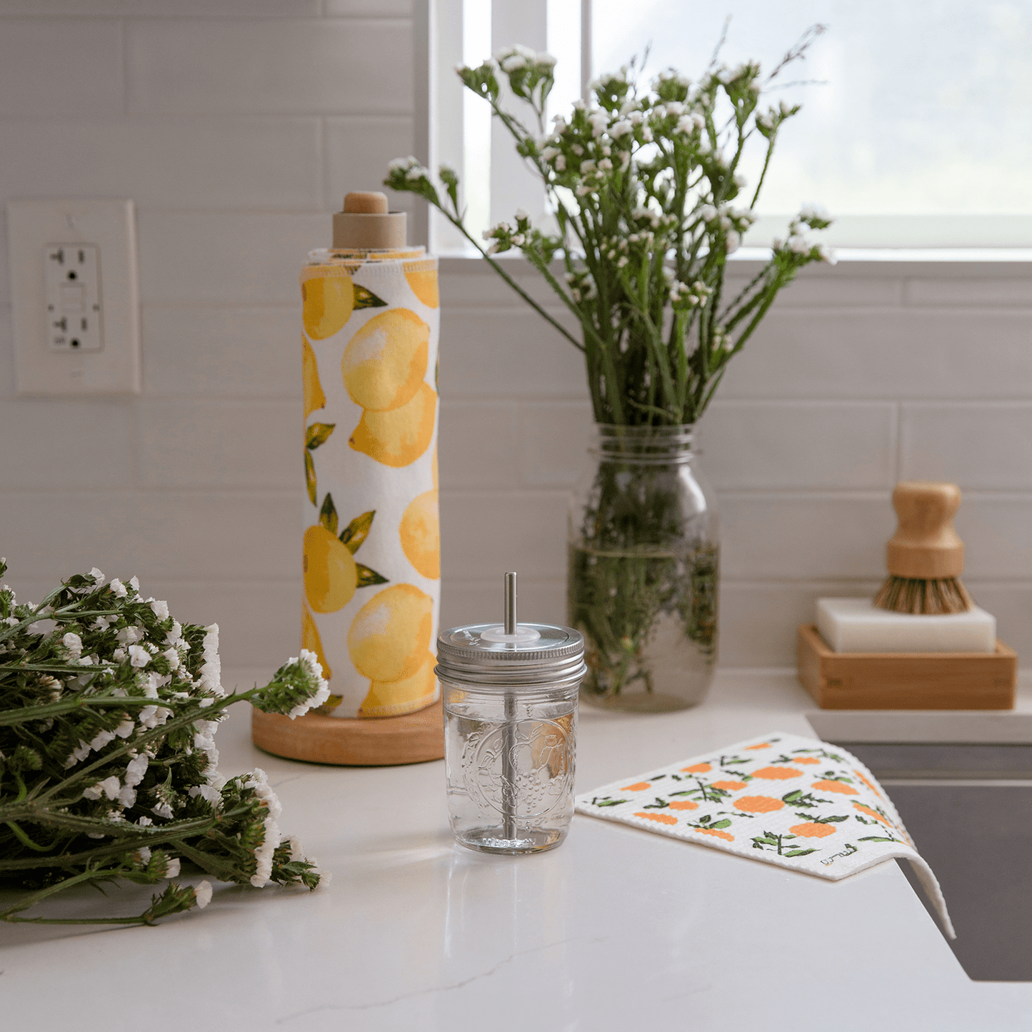 Reusable Paper Towels - Pre-Rolled 24-Pack