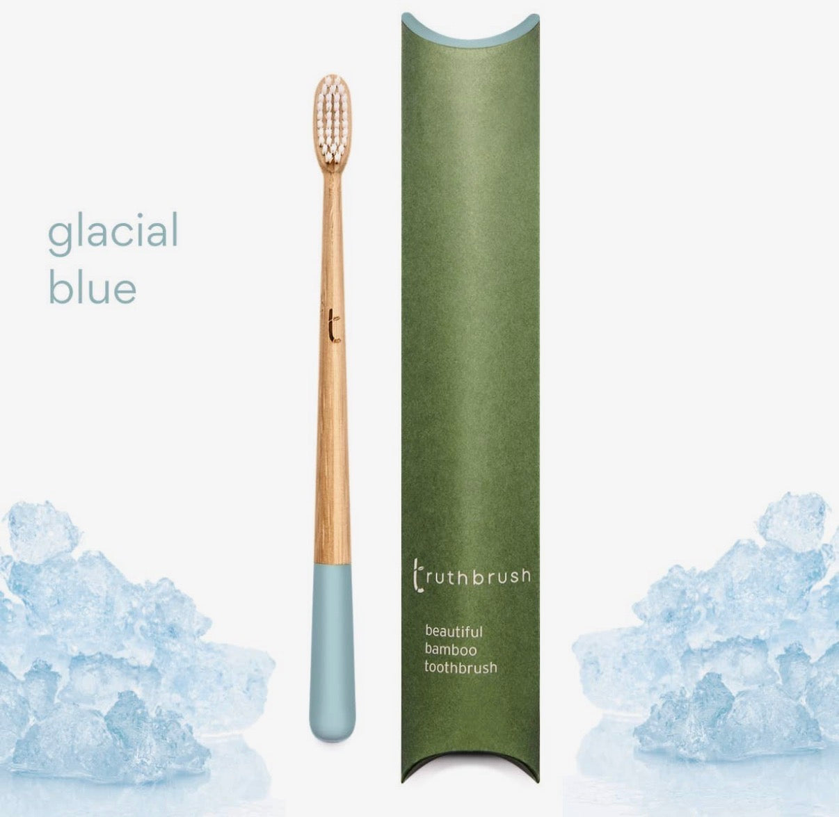 Toothbrush with Medium Castor Oil Bristles