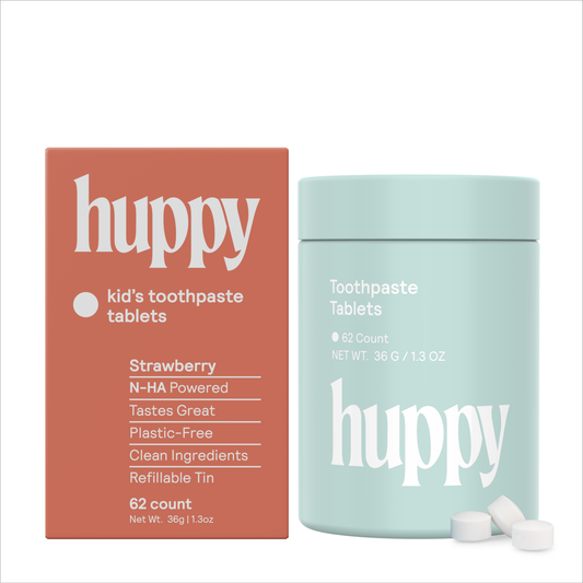 Jar of Fluoride-Free Toothpaste Tablets