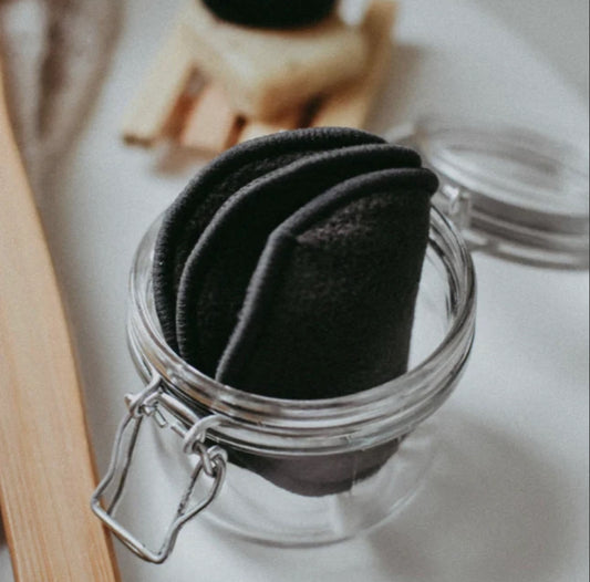 Charcoal Makeup Remover Pads (Set of 7)