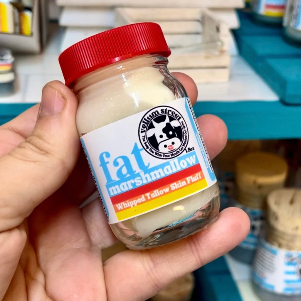 Whipped Tallow Skin Fluff: Fat Marshmallow