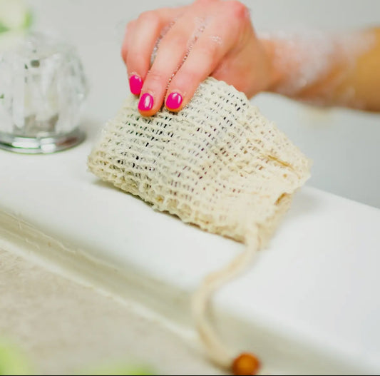 Compostable Sisal Soap Bag