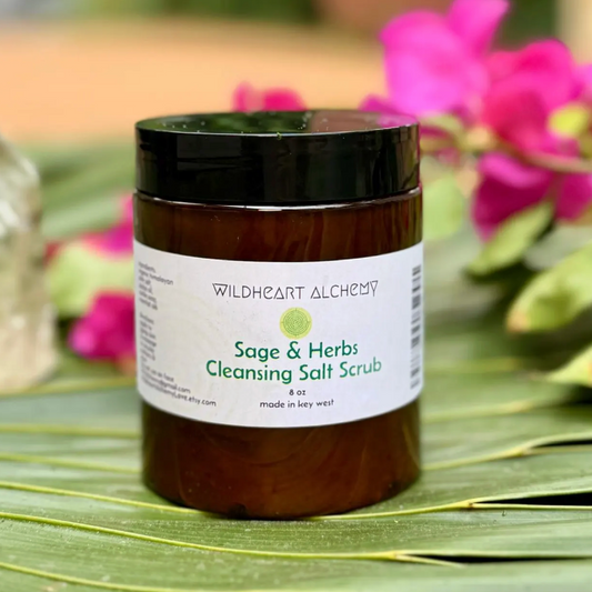 Sage & Herbs Cleansing Salt Scrub