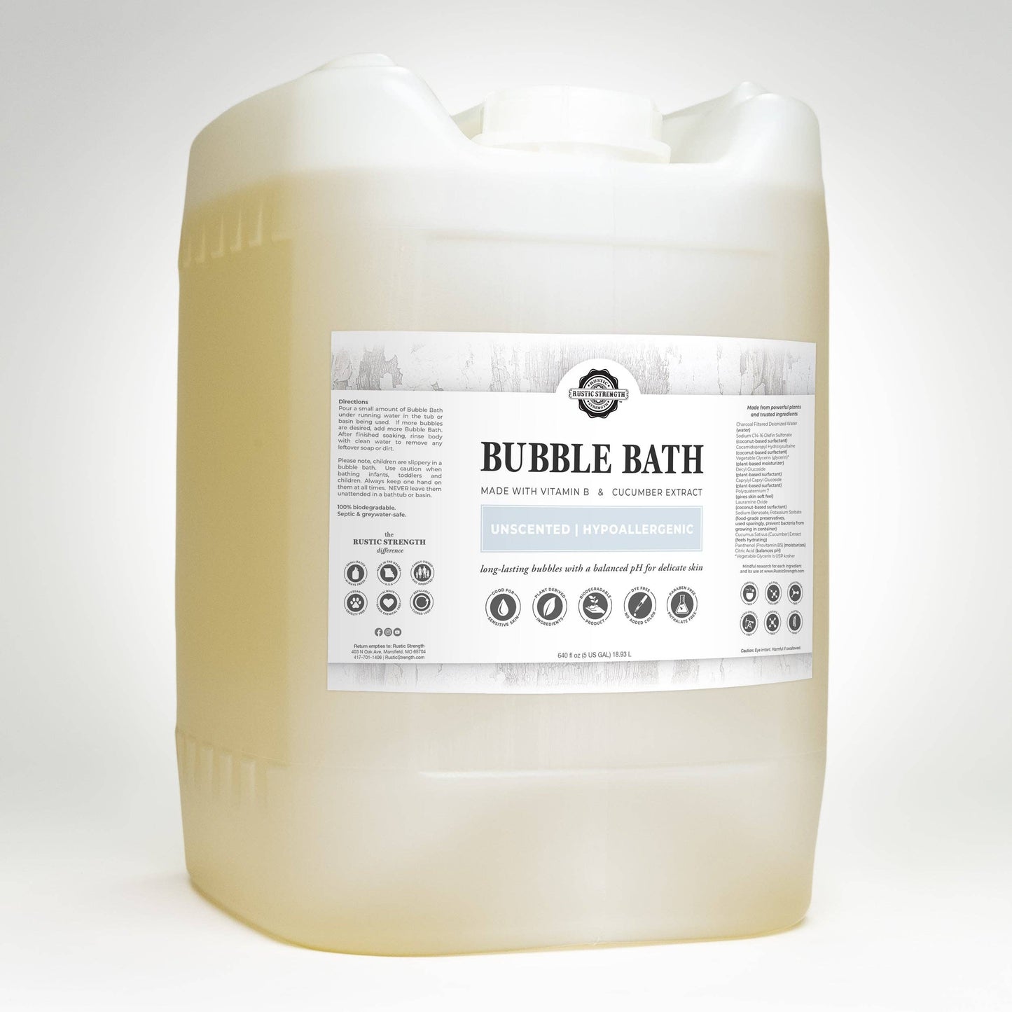 Sulfate-Free Bubble Bath for Sensitive Skin