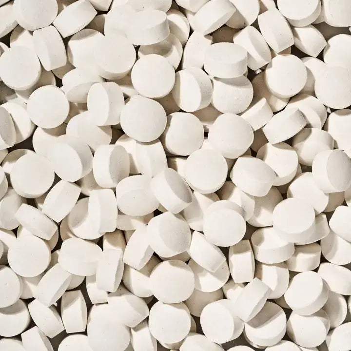 Jar of Fluoride-Free Toothpaste Tablets