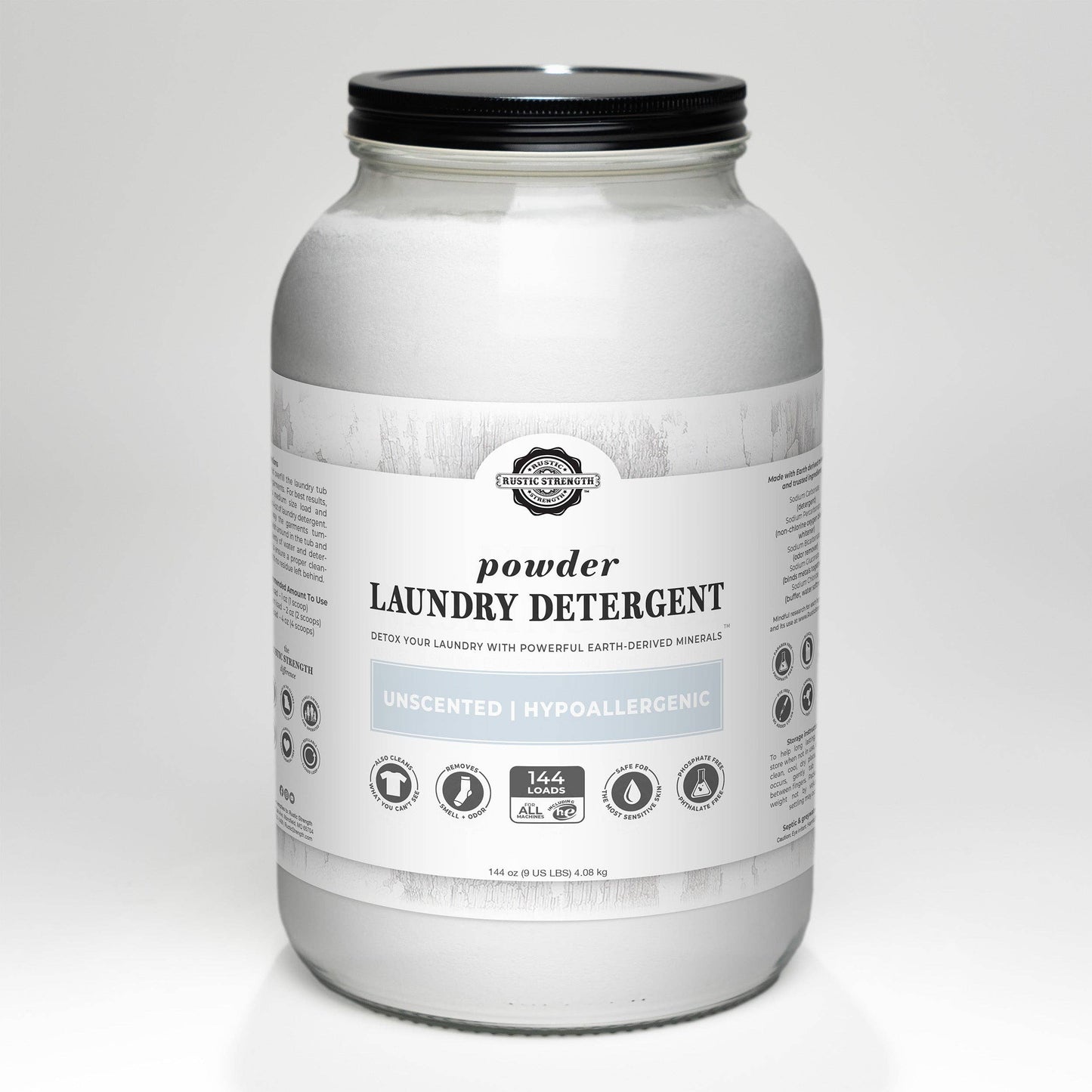 Powder Laundry Detergent: Unscented - Bulk