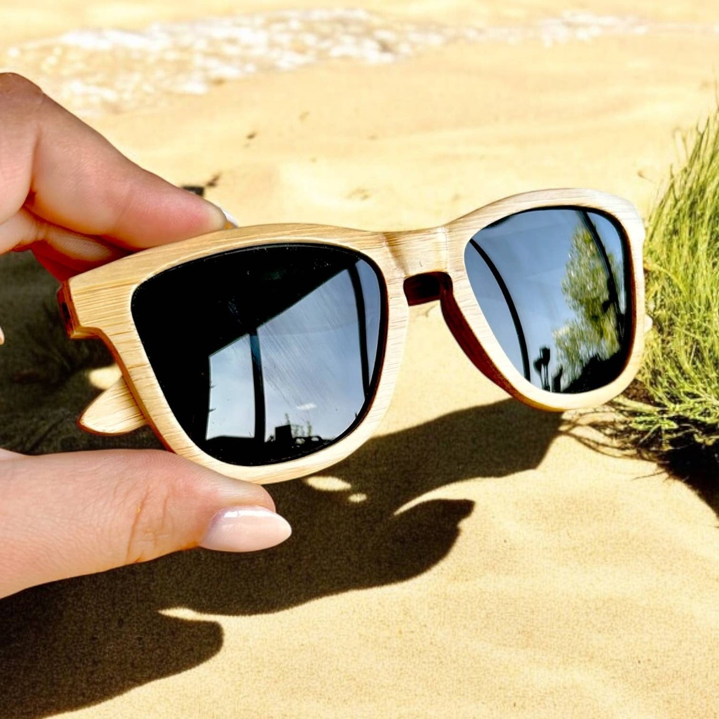 Polarized Bamboo Sunglasses
