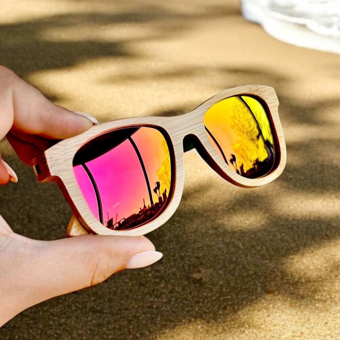 Polarized Bamboo Sunglasses