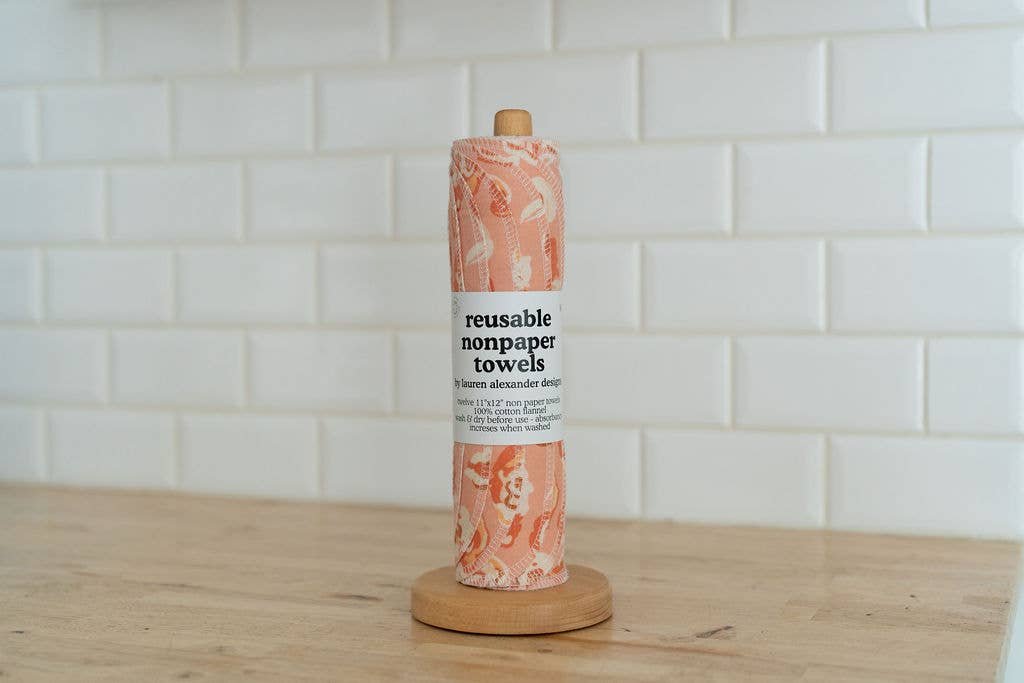 Reusable Paper Towels - Rose Gathering