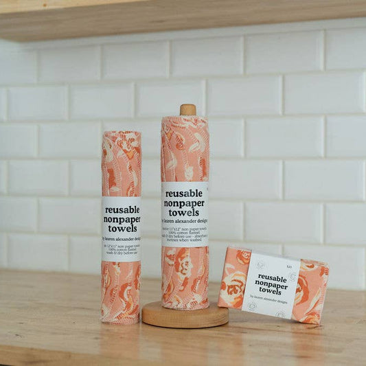 Reusable Paper Towels - Rose Gathering