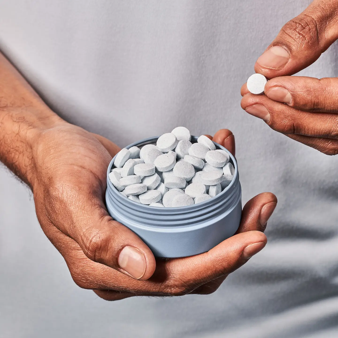 Alcohol-Free Cool Mint & Fluoride-Free Mouthwash Tablets