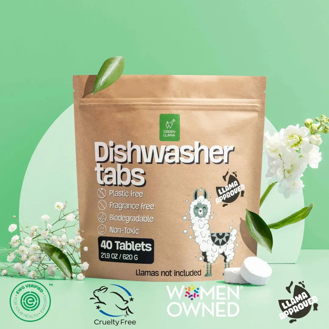 Fragrance & PVA Free Dishwasher Tablets (40 Pack)
