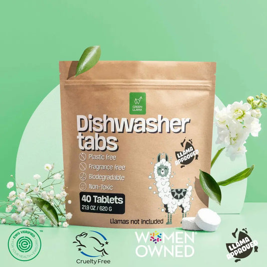Fragrance & PVA Free Dishwasher Tablets (40 Pack)