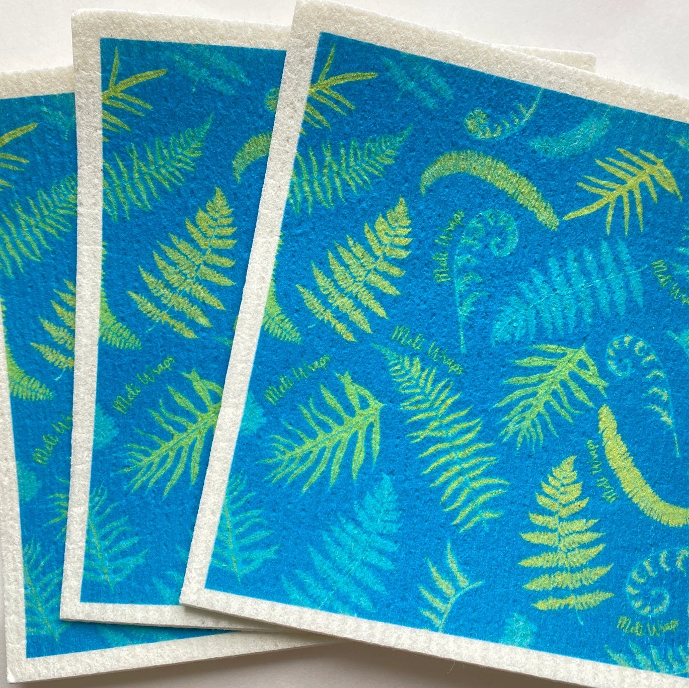 Tropical Print Swedish Dishcloth - 3 pack