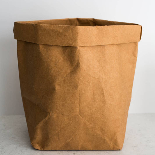 Washable Paper Bag Large – Eco Storage for Home & Retail
