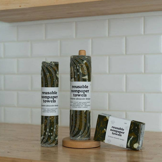 Reusable Paper Towels - Wooded Whimsy